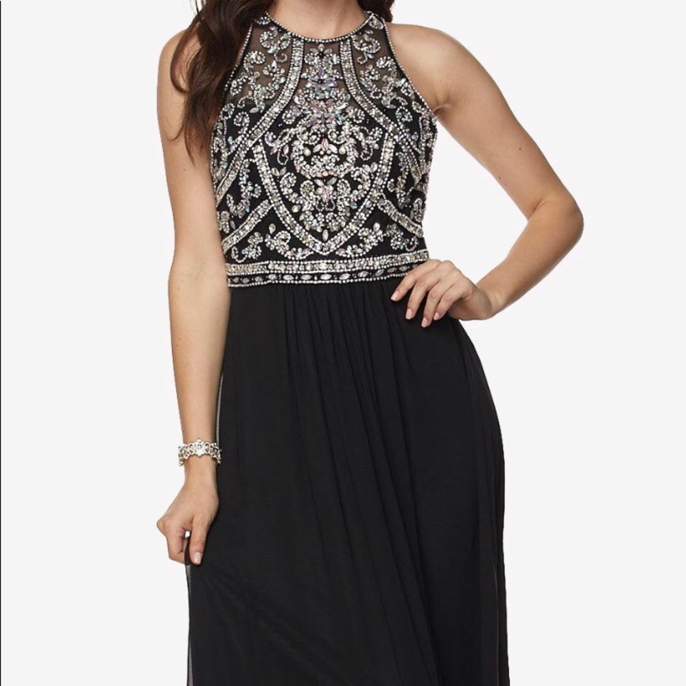 Black Blingy Prom Dress. NWT!